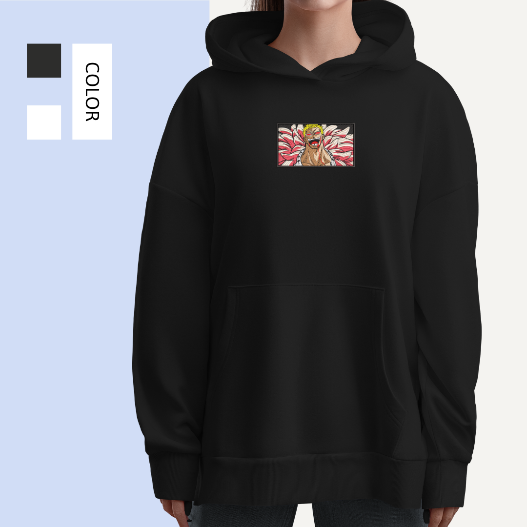 Donquixote Doflamingo One Piece Embroidered Hoodie