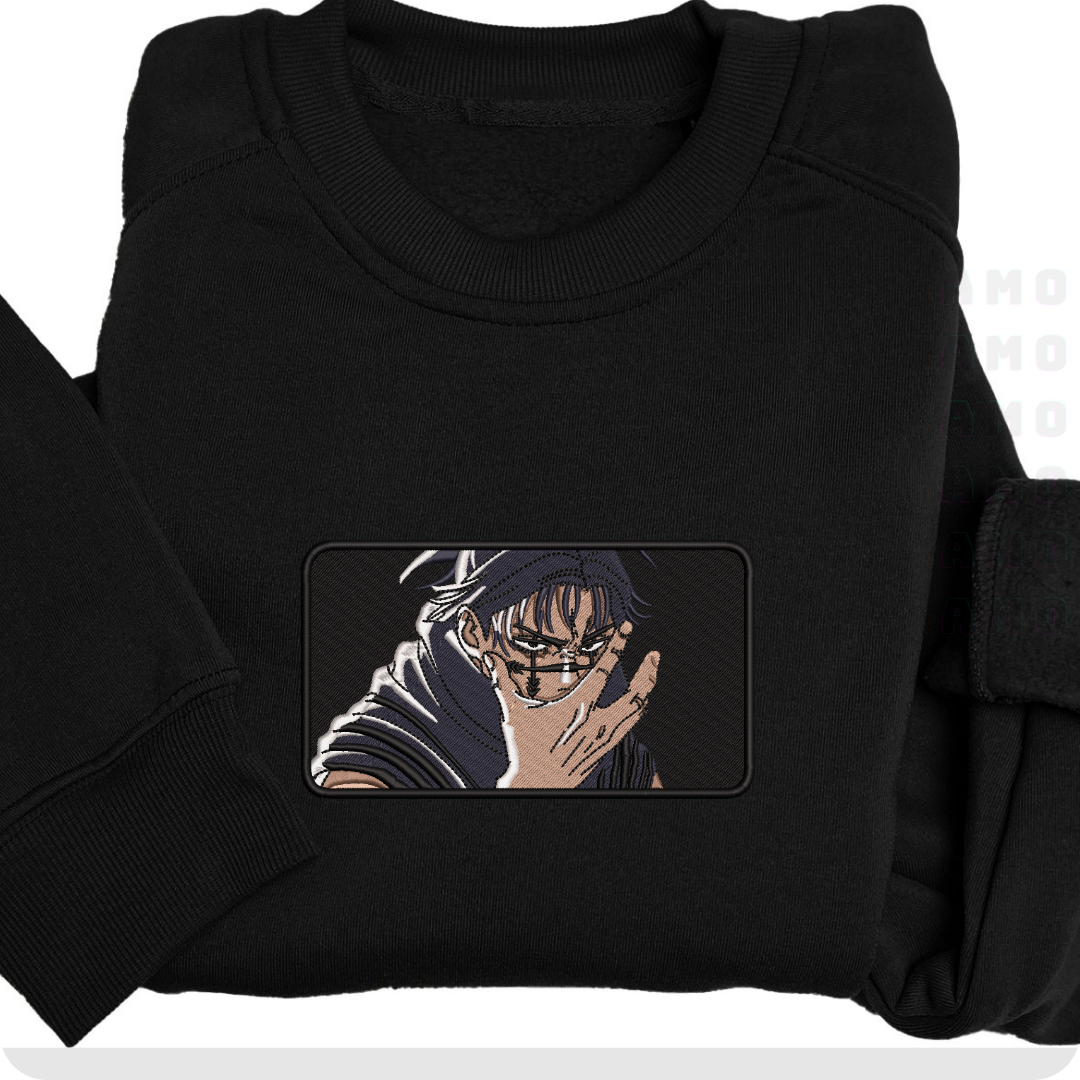 Choso Jujutsu Kaisen Anime Embroidered Sweater