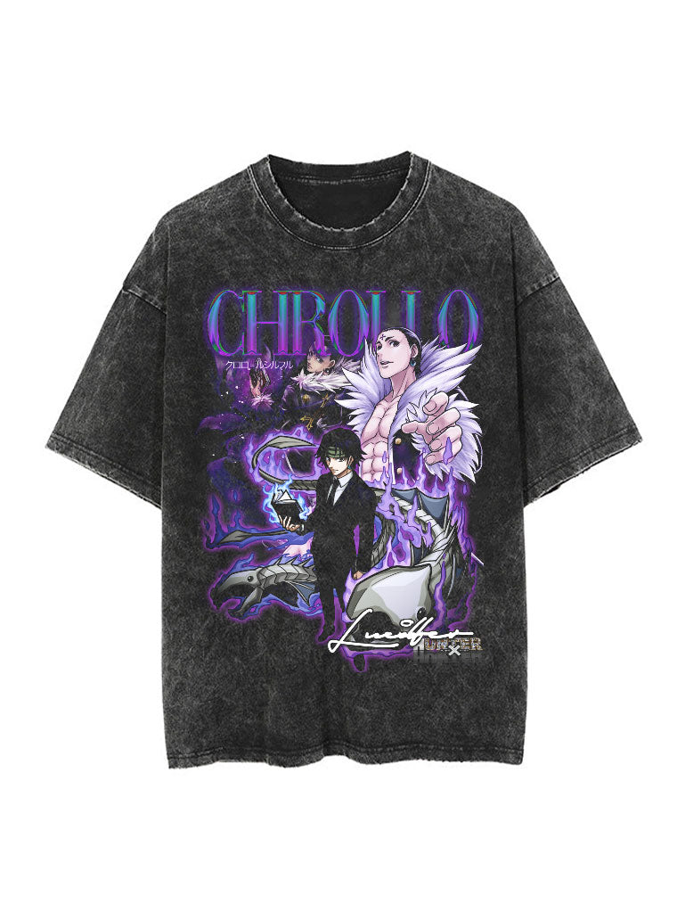 Chrollo Lucifer v2 Vintage Tee