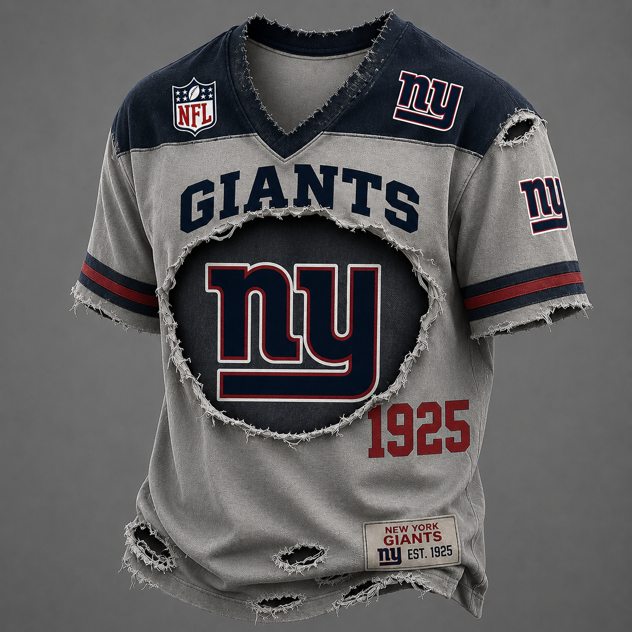 NYG x NFL Luxury Classic T-shirt DDT 140526 TTTZ