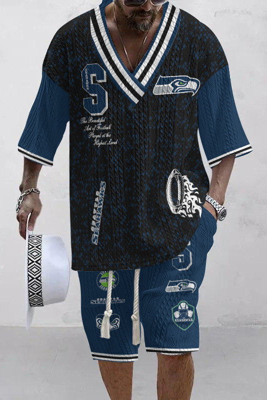 Seattle Seahawks Limited Edition Top And Shorts Two-Piece Suits