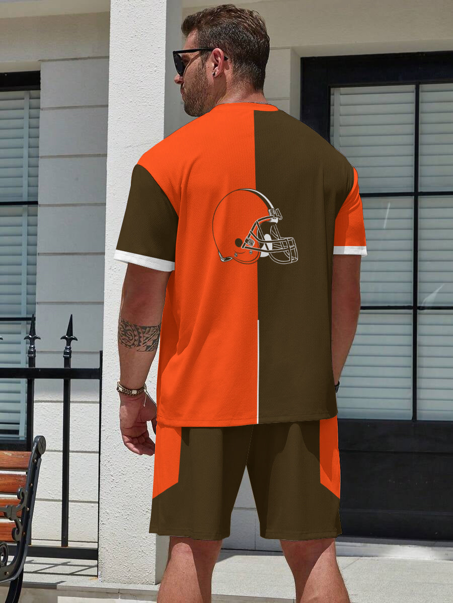 Cleveland Browns  Limited Edition Top And Shorts Two-Piece Suits