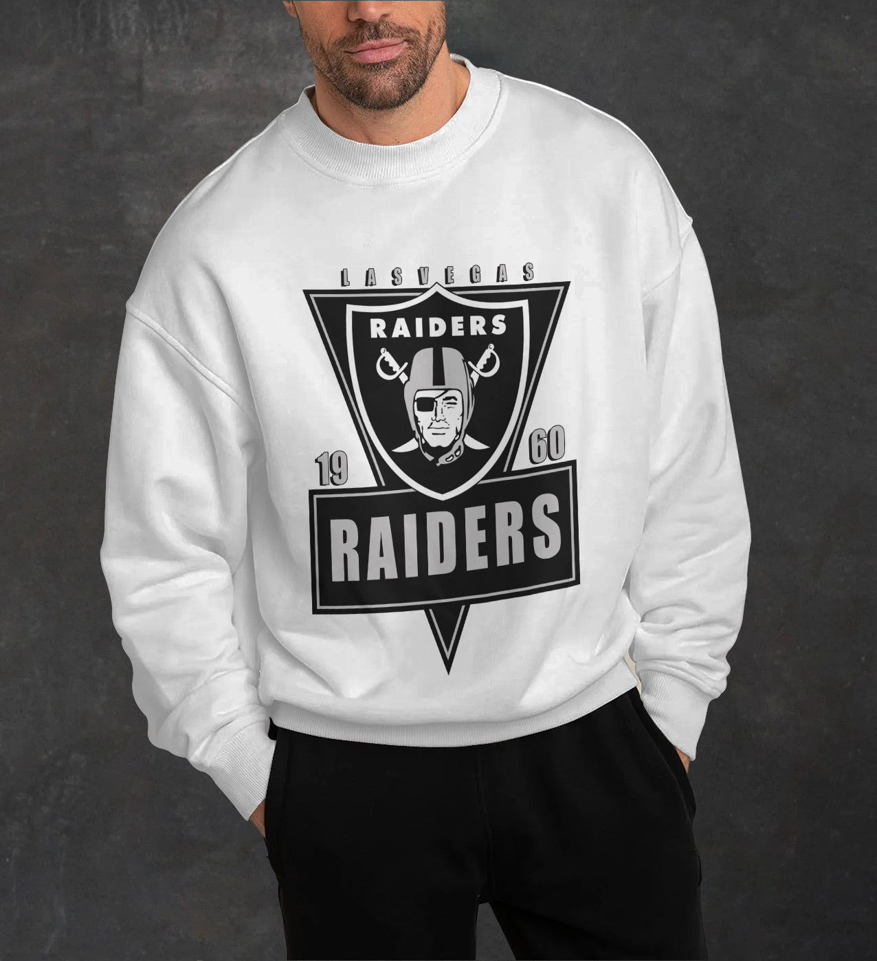 Las Vegas Raiders 3D Limited Edition Crew Neck sweatshirt