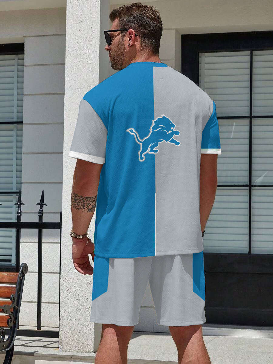 Detroit Lions  Limited Edition Top And Shorts Two-Piece Suits