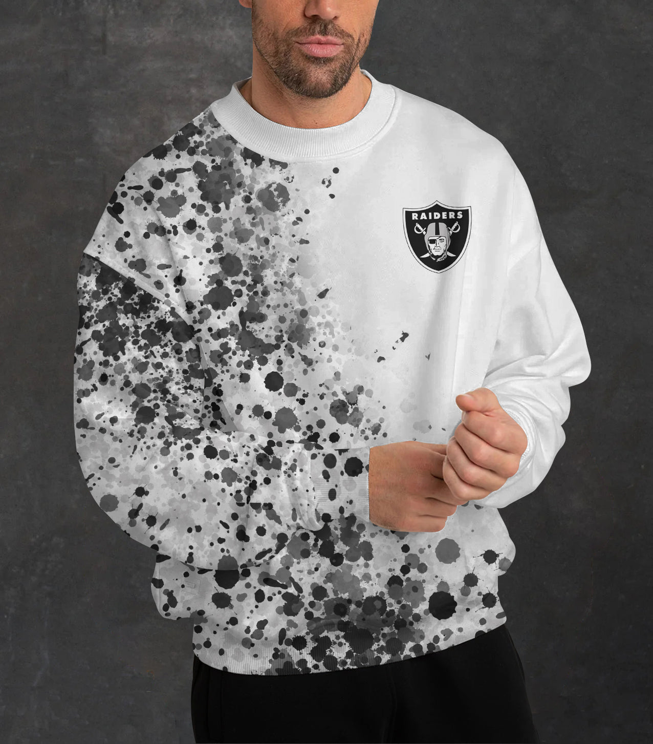 Las Vegas Raiders 3D Limited Edition Crew Neck sweatshirt
