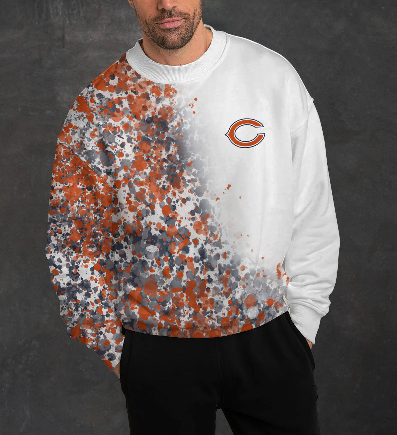 Chicago Bears 3D Limited Edition Crew Neck sweatshirt