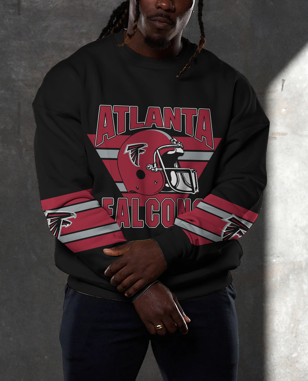 Atlanta Falcons 3D Limited Edition Crew Neck sweatshirt