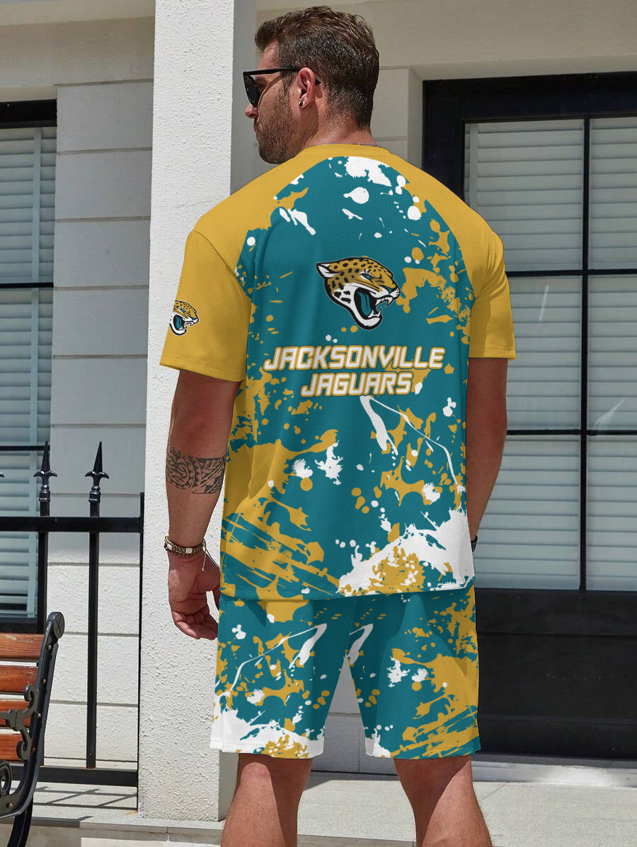 Jacksonville Jaguars Limited Edition Top And Shorts Two-Piece Suits