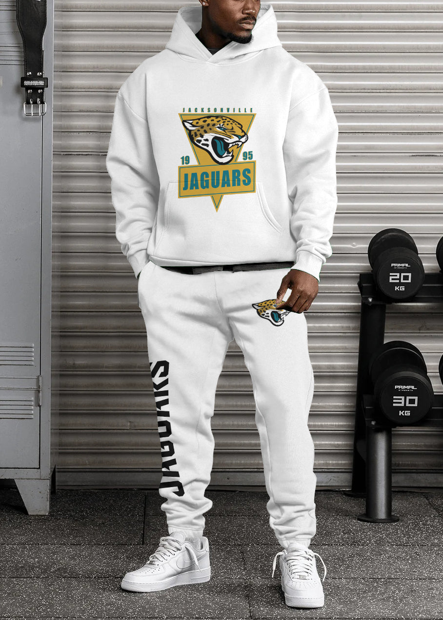 Jacksonville Jaguars 3D Printed Pullover Hoodie And Sweatpant 2pcs Tracksuits