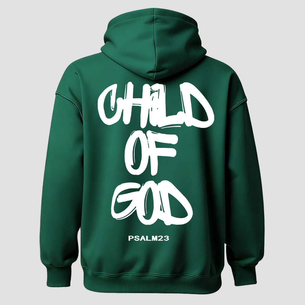 Child Of God Psalm 23 Printed Men's Hoodie