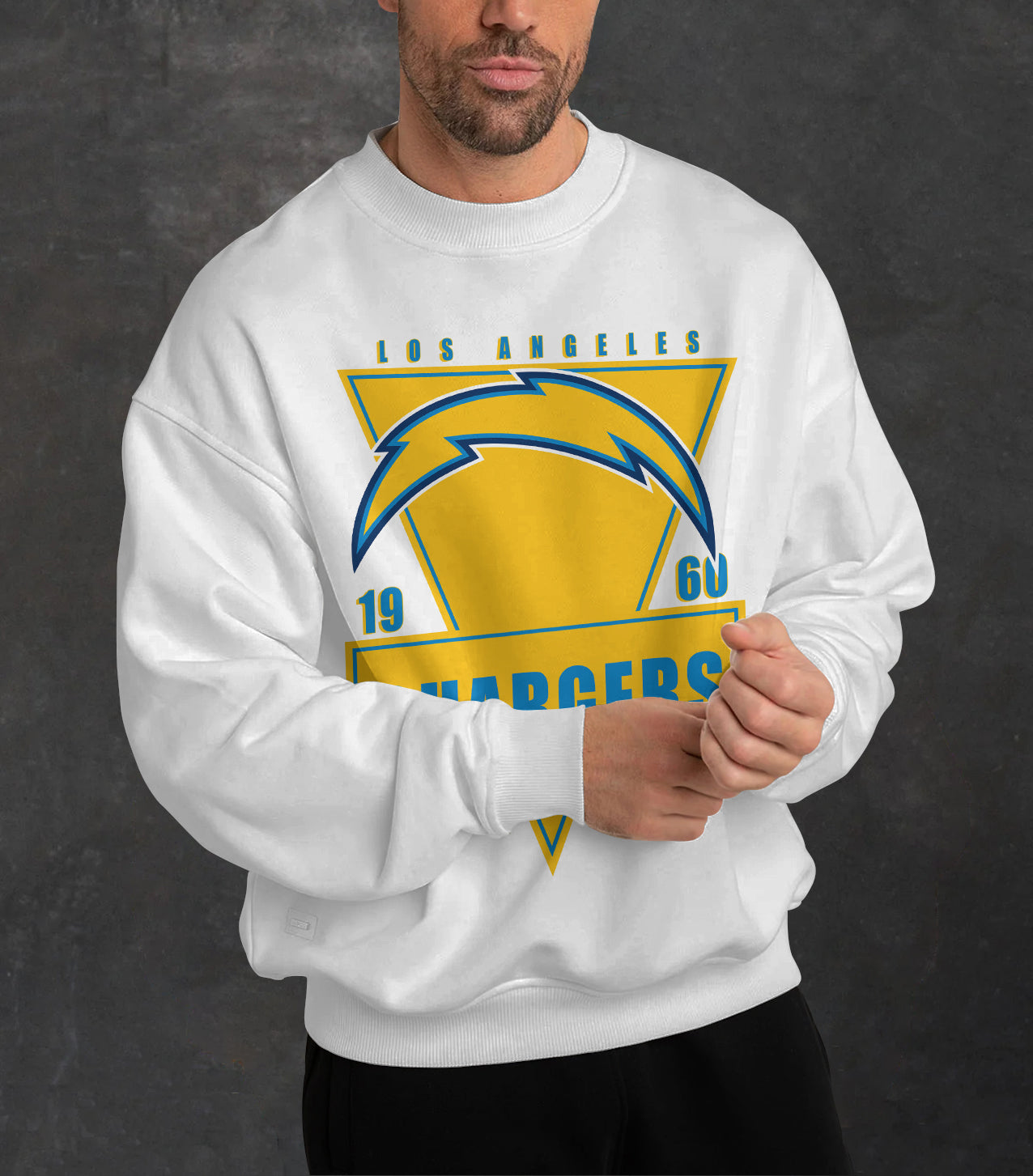 Los Angeles Chargers 3D Limited Edition Crew Neck sweatshirt