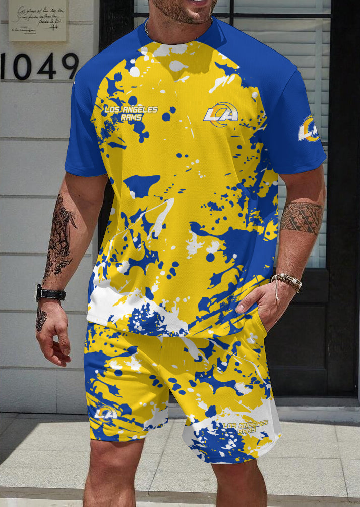 Los Angeles Rams Limited Edition Top And Shorts Two-Piece Suits