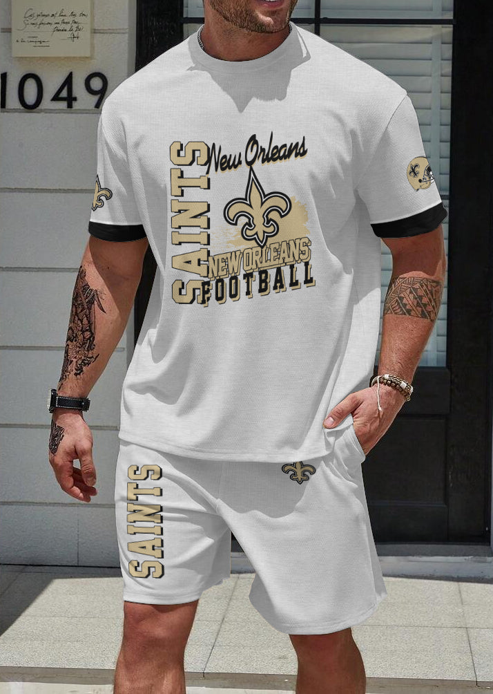 New Orleans Saints Limited Edition Top And Shorts Two-Piece Suits