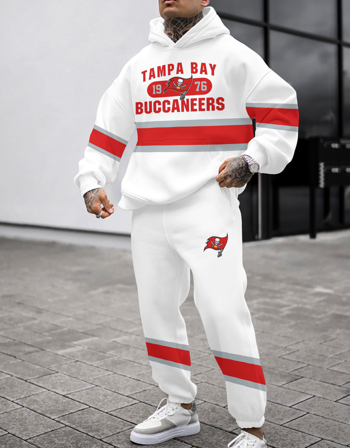 Tampa Bay Buccaneers 3D Printed Pullover Hoodie And Sweatpant 2pcs Tracksuits