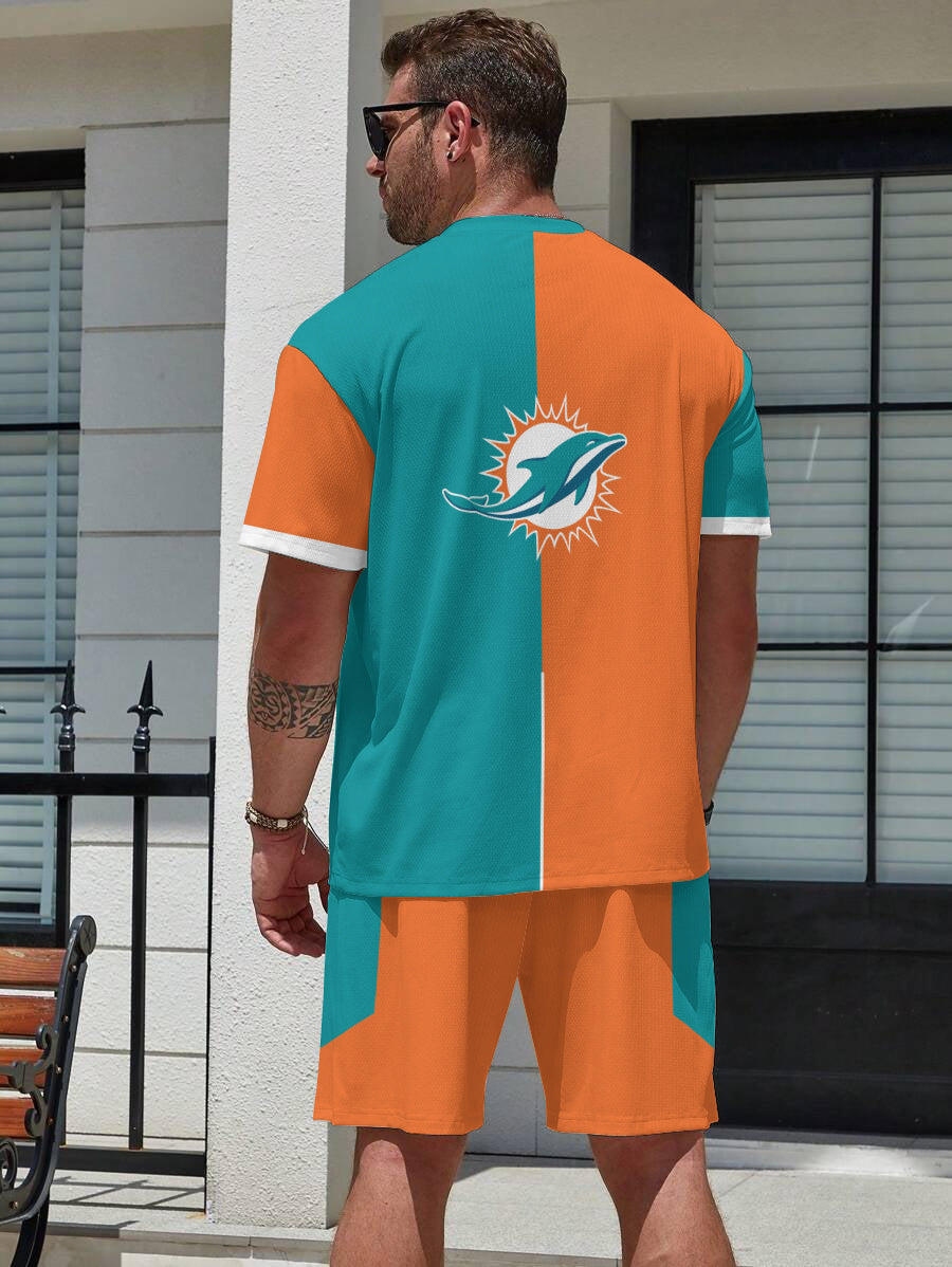 Miami Dolphins  Limited Edition Top And Shorts Two-Piece Suits