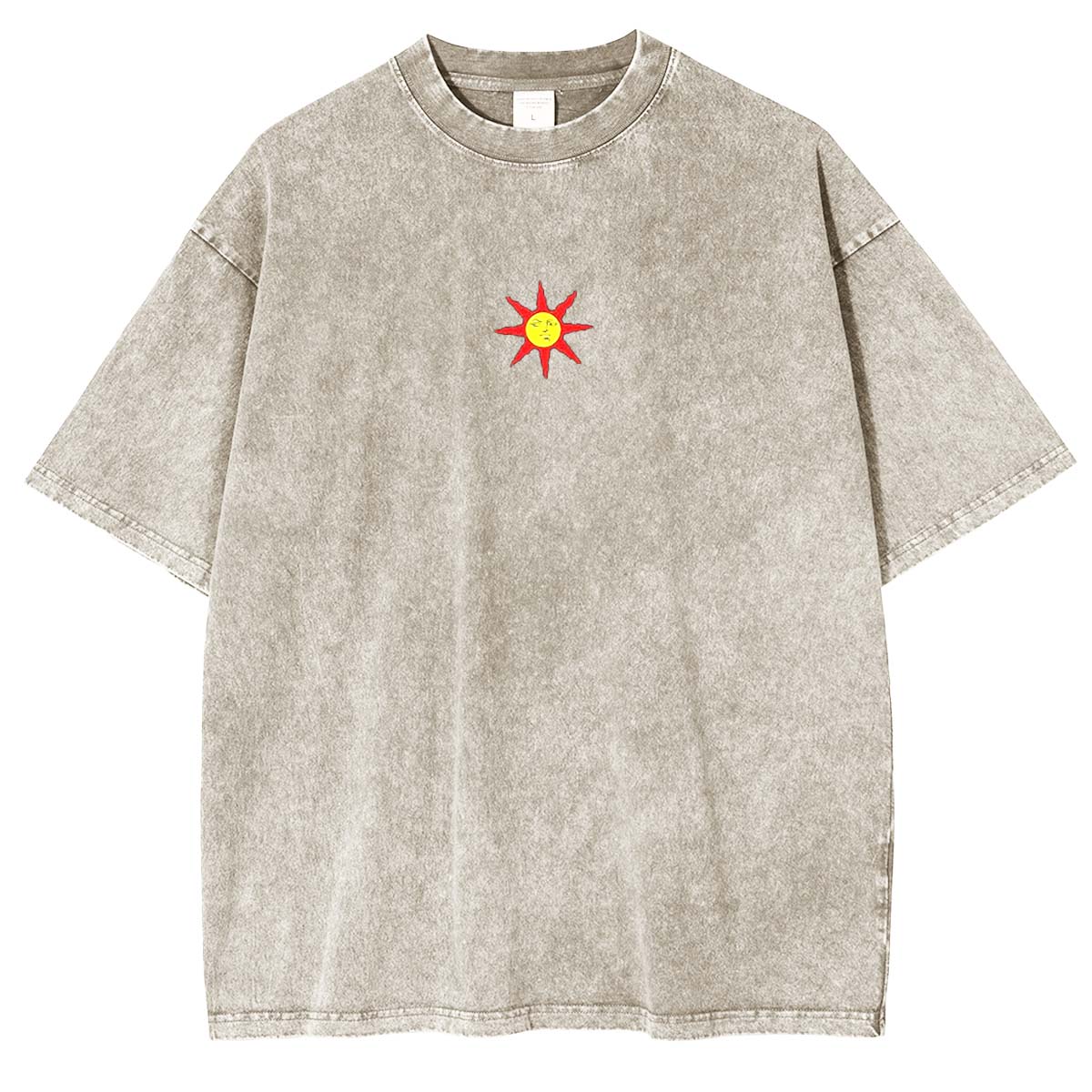 Praise the Sun Tarot Card Thank God Gaming Vintage Washed Unisex T-Shirt