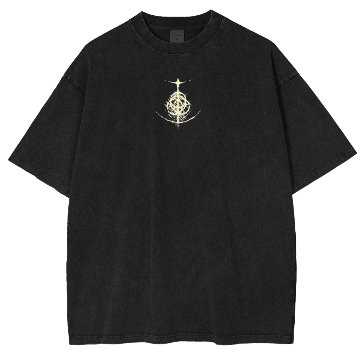 Cursed Goddess Back Elden Ring Vintage Washed Unisex T-Shirt