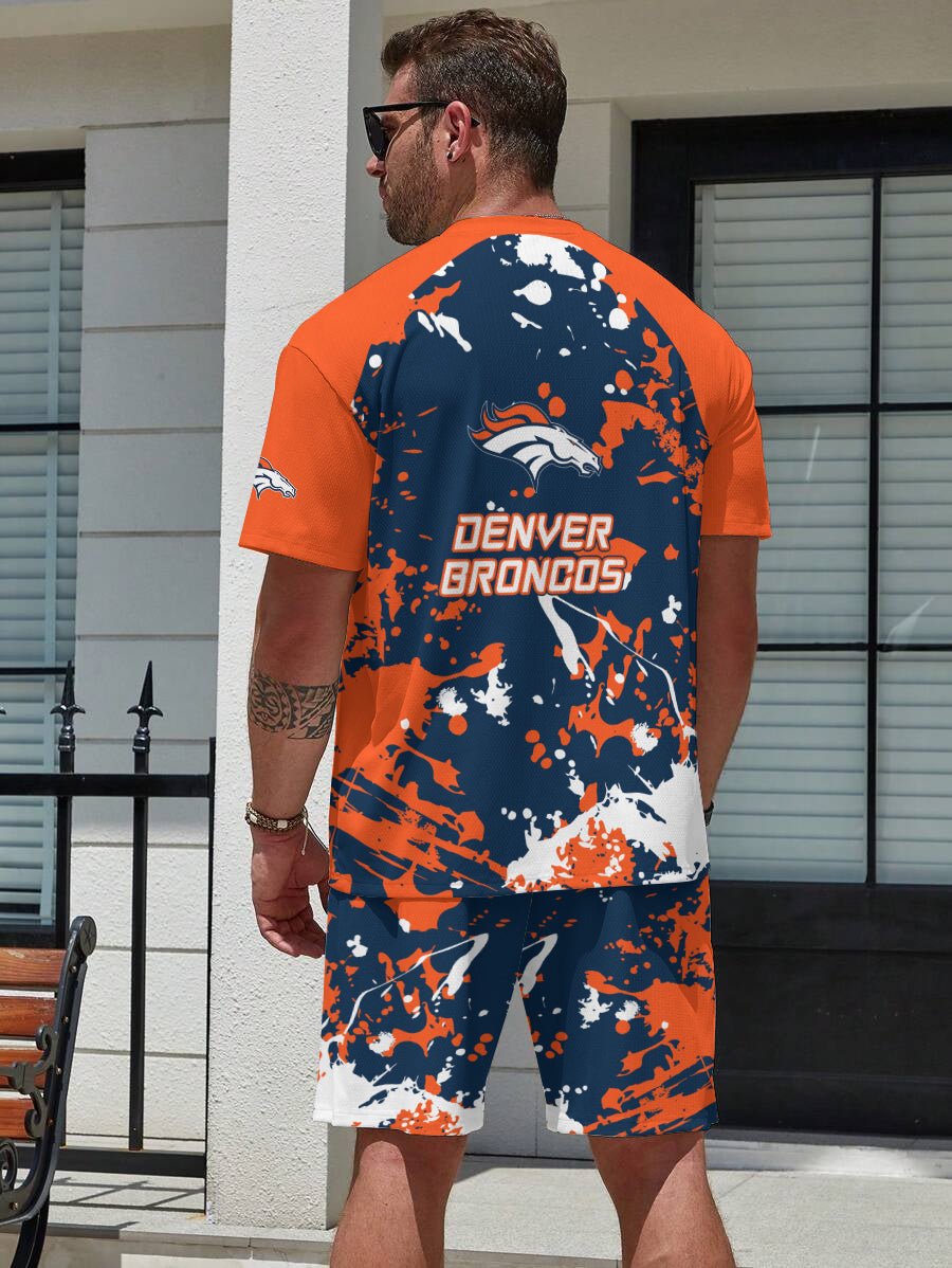 Denver Broncos Limited Edition Top And Shorts Two-Piece Suits