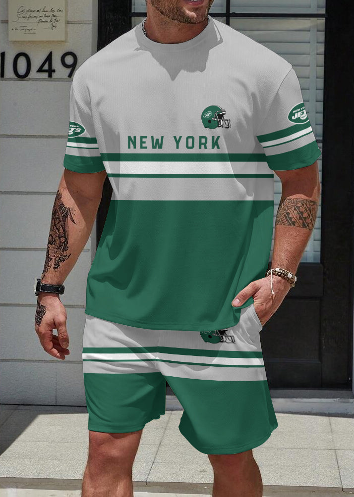 New York Jets Limited Edition Top And Shorts Two-Piece Suits