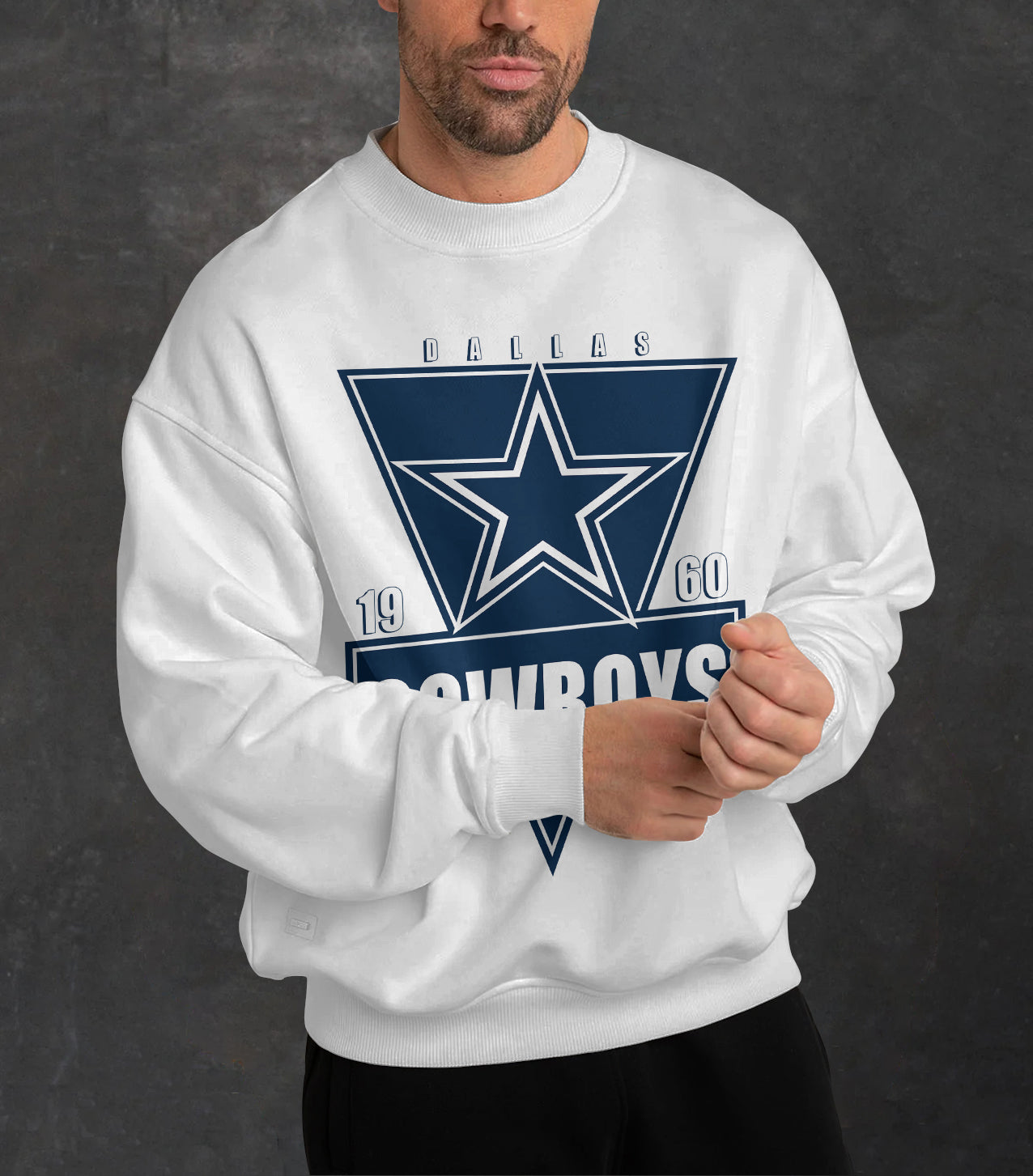 Dallas Cowboys 3D Limited Edition Crew Neck sweatshirt