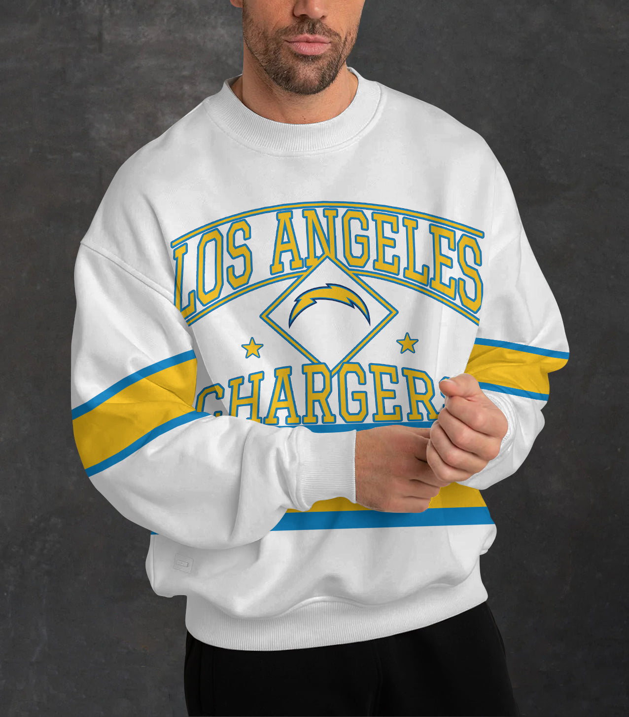 Los Angeles Chargers 3D Limited Edition Crew Neck sweatshirt