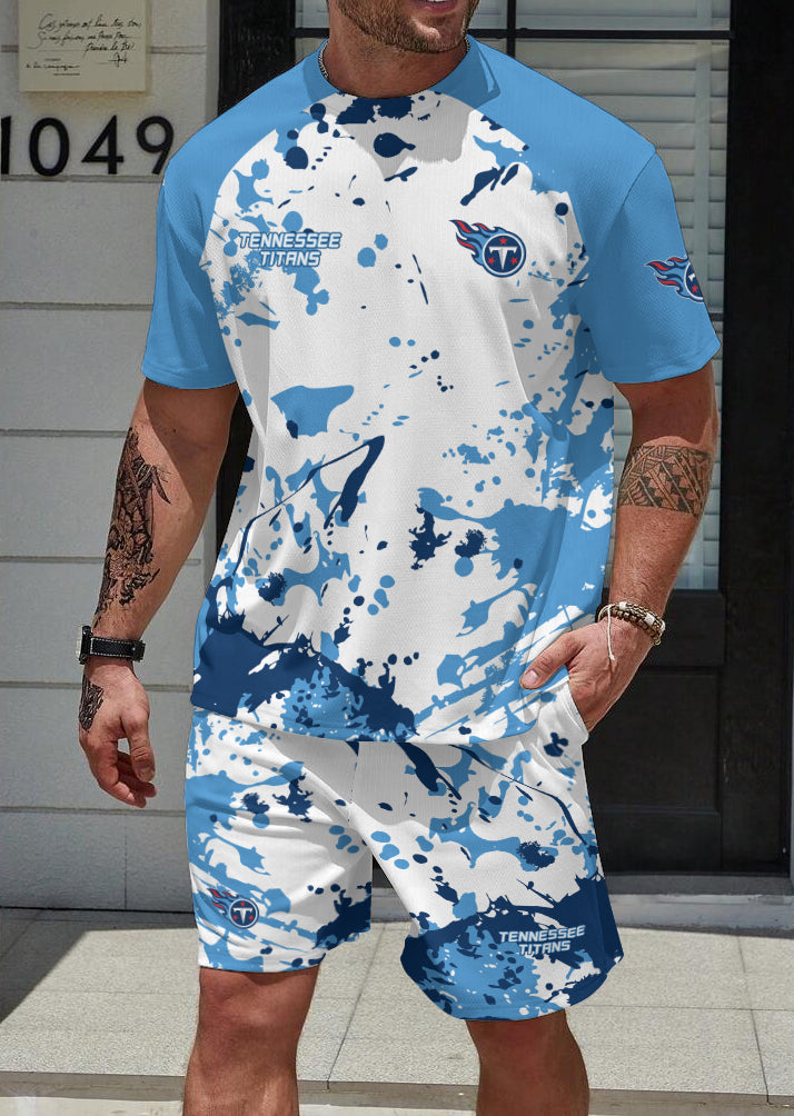 Tennessee Titans Limited Edition Top And Shorts Two-Piece Suits