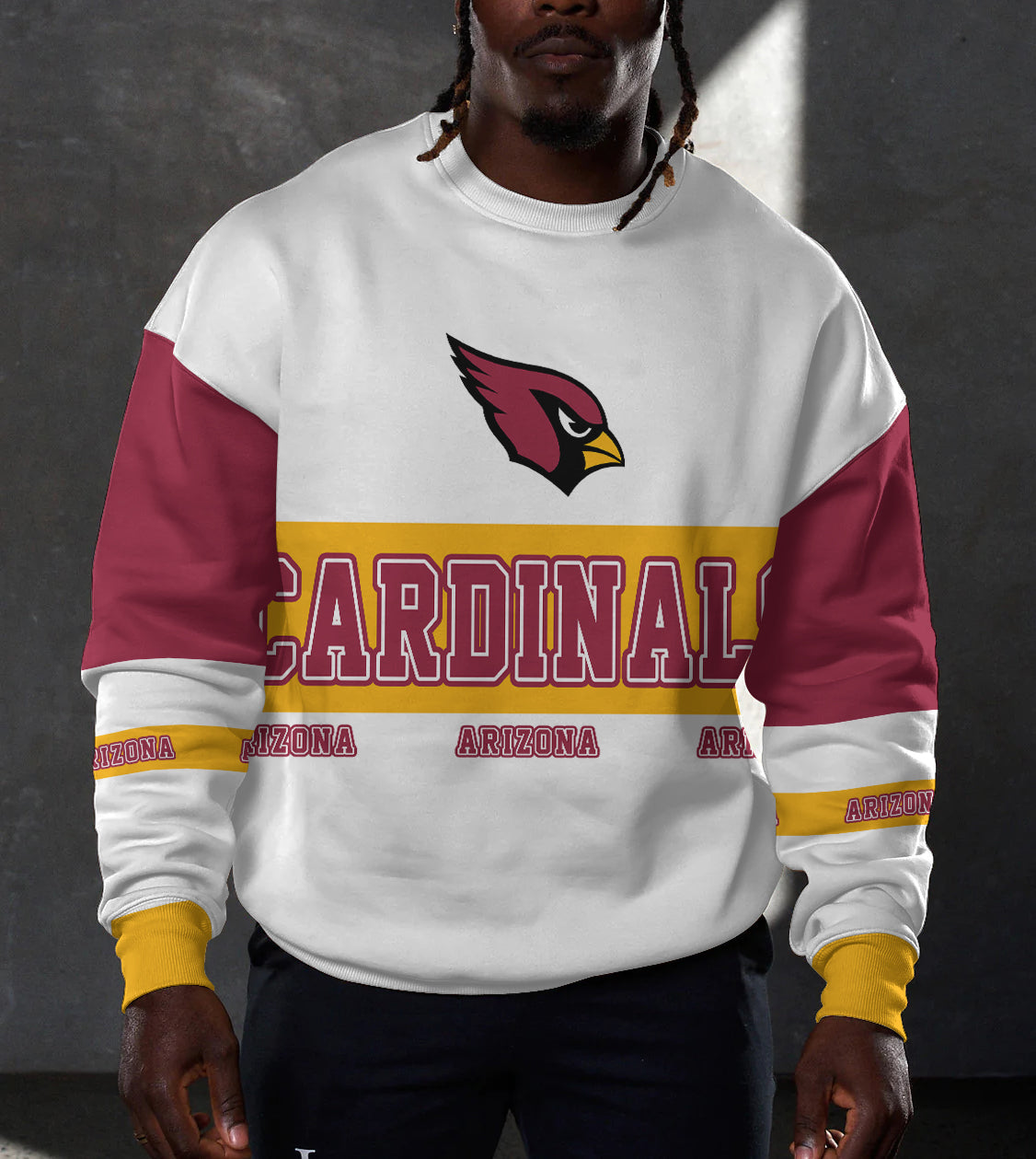 Arizona Cardinals 3D Limited Edition Crew Neck sweatshirt