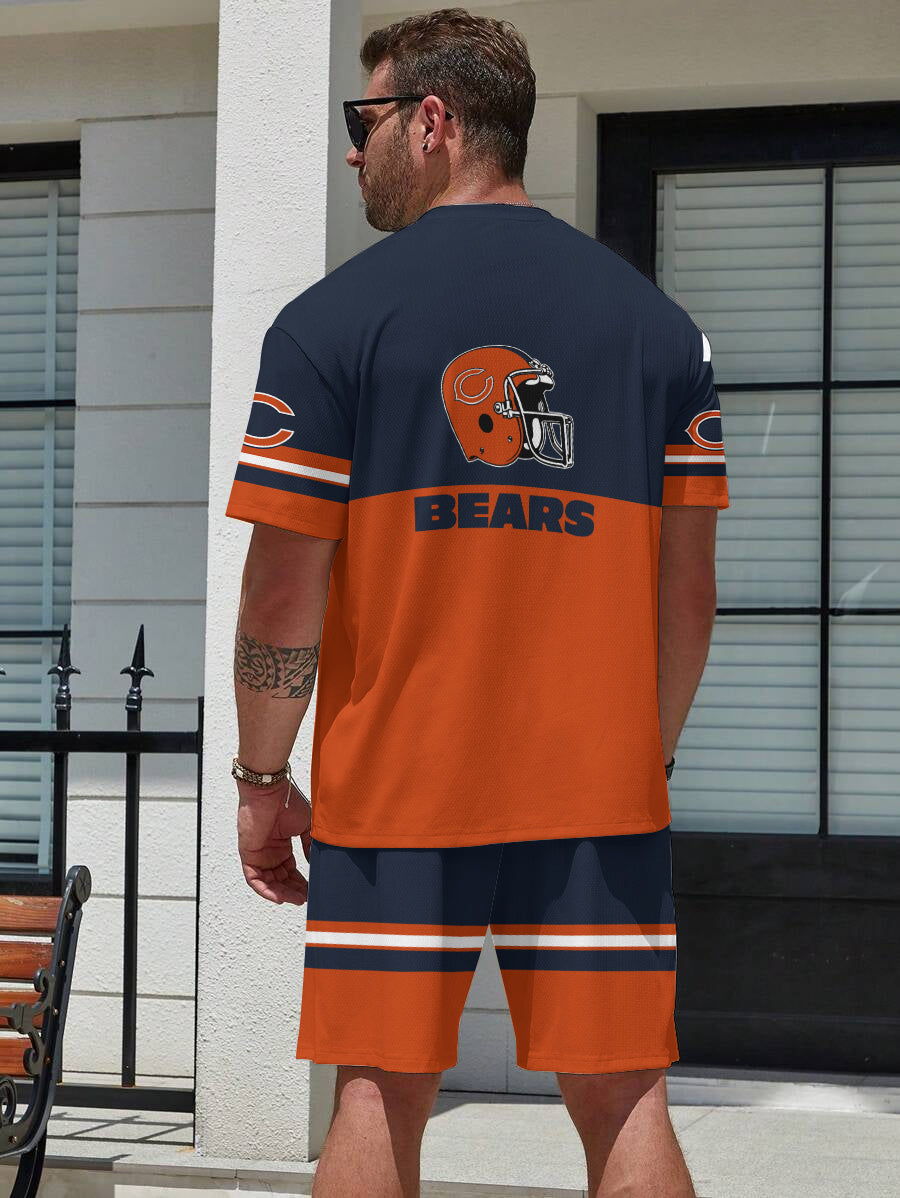 Chicago Bears Limited Edition Top And Shorts Two-Piece Suits