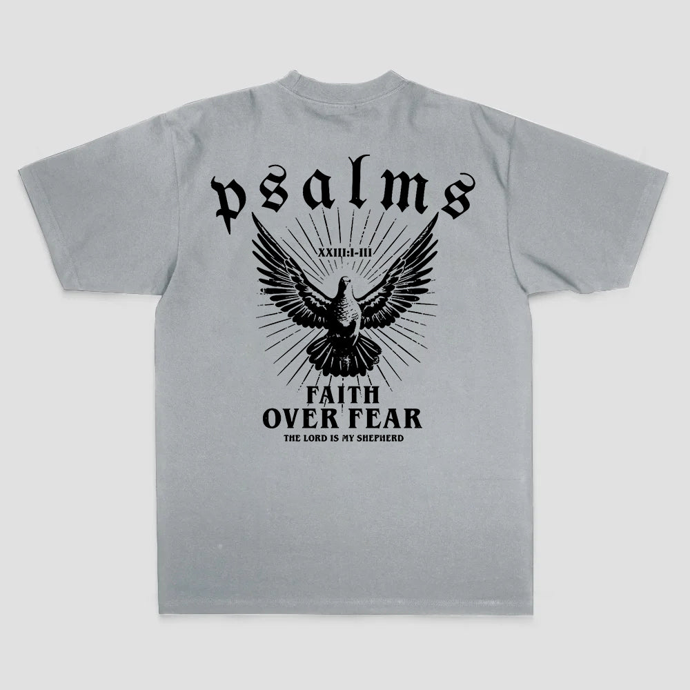 Faith Over Fear Printed Men's T-shirt