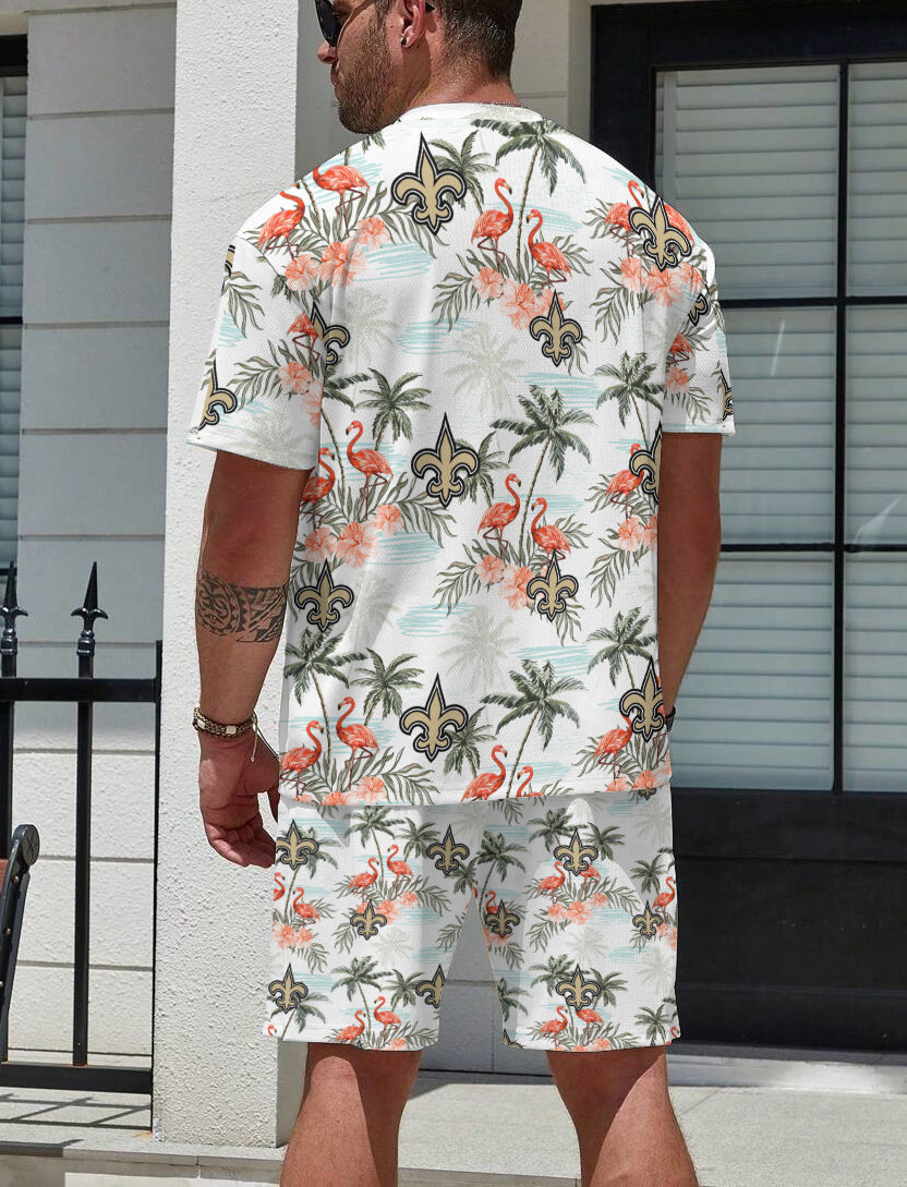 New Orleans Saints Limited Edition Top And Shorts Two-Piece Suits