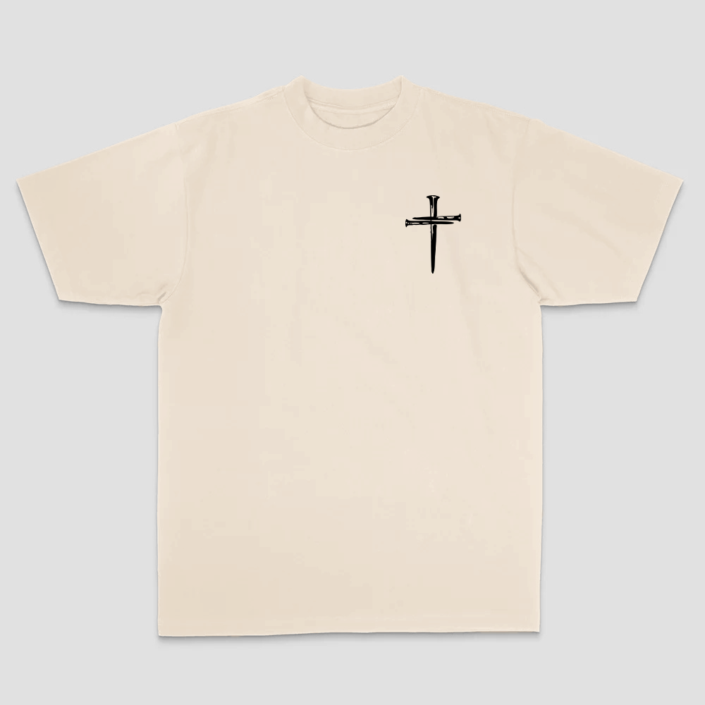 If You Bring Up My Past You Should Know That Jesus Dropped The Charges Printed Men's T-shirt