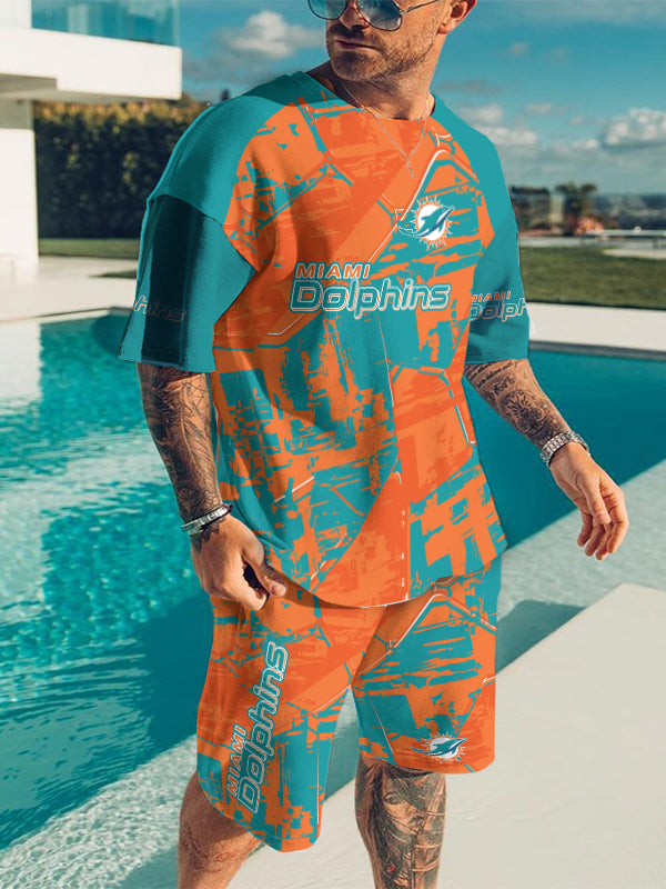 Miami Dolphins Limited Edition Top And Shorts Two-Piece Suits