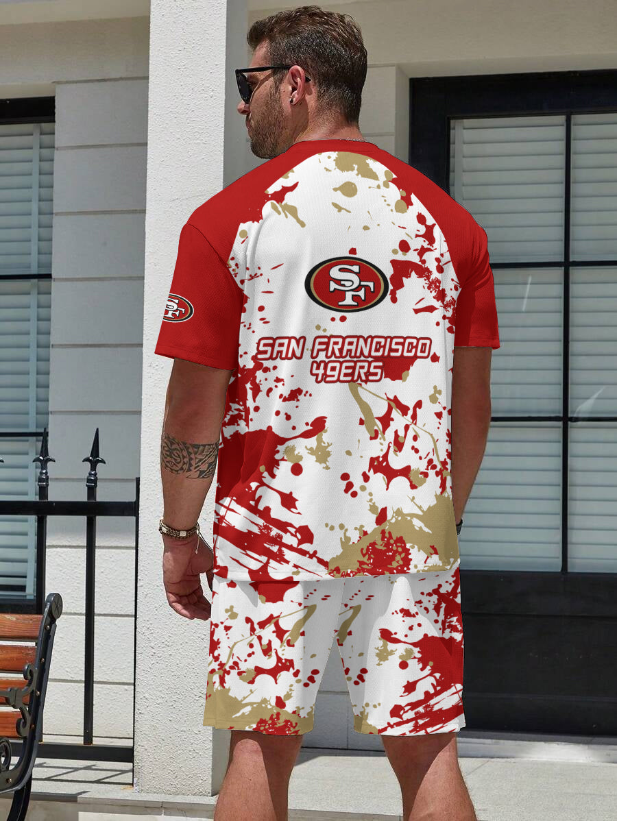 San Francisco 49ers Limited Edition Top And Shorts Two-Piece Suits