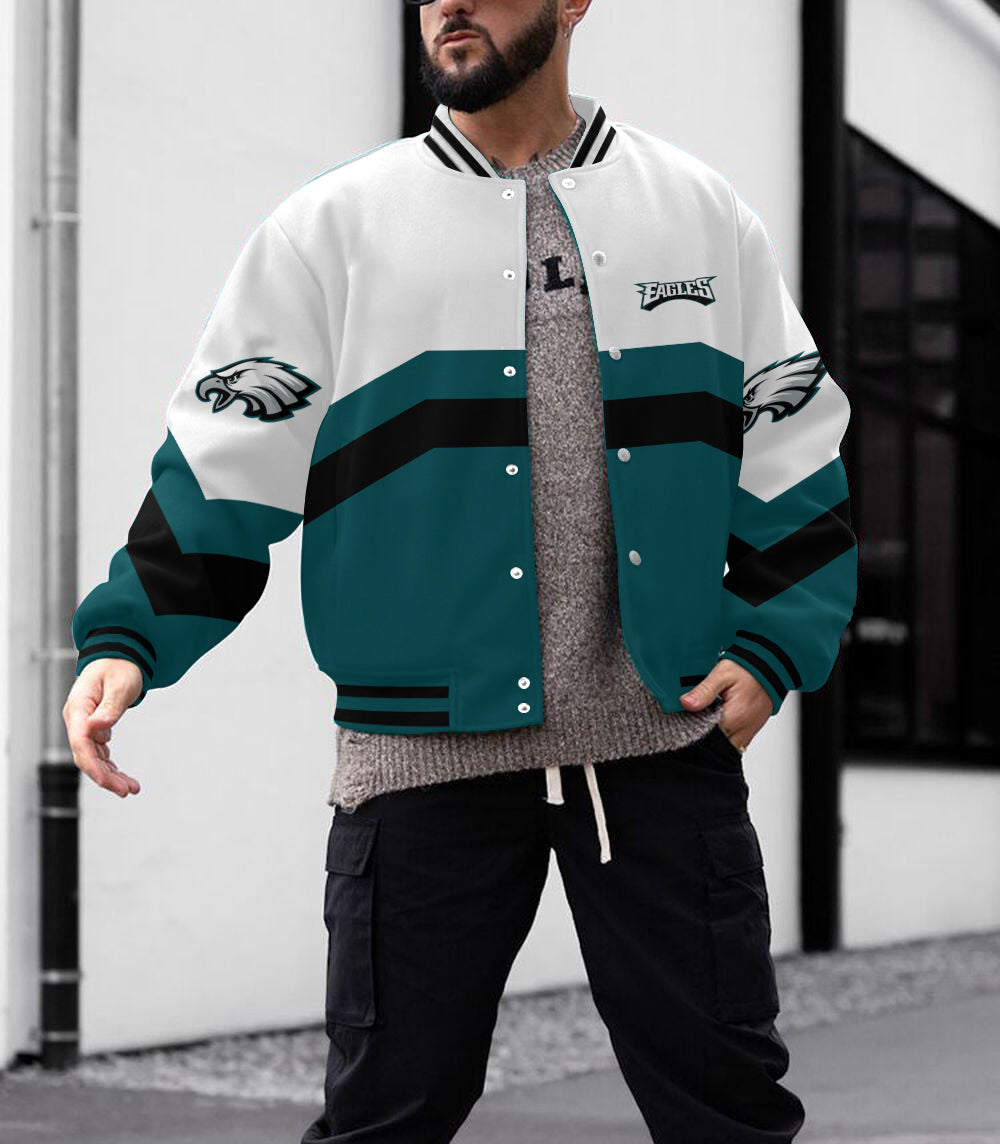 Philadelphia Eagles Men's Limited Edition Full-Snap Casual Jacket