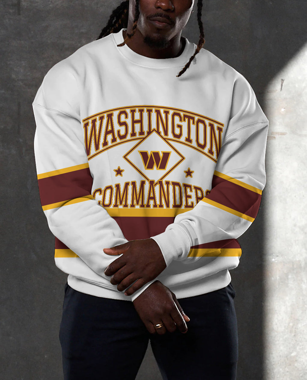 Washington Commanders 3D Limited Edition Crew Neck sweatshirt