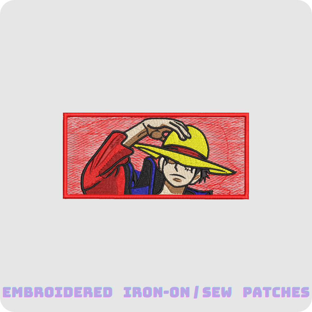 Luffy One Piece Embroidery patches