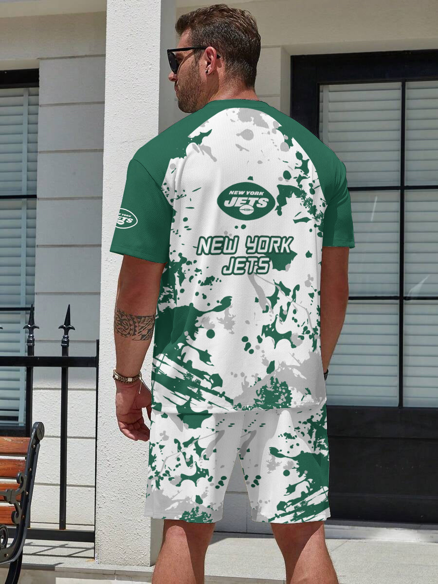 New York Jets Limited Edition Top And Shorts Two-Piece Suits
