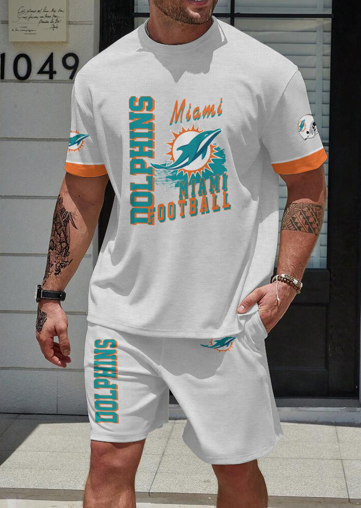 Miami Dolphins Limited Edition Top And Shorts Two-Piece Suits