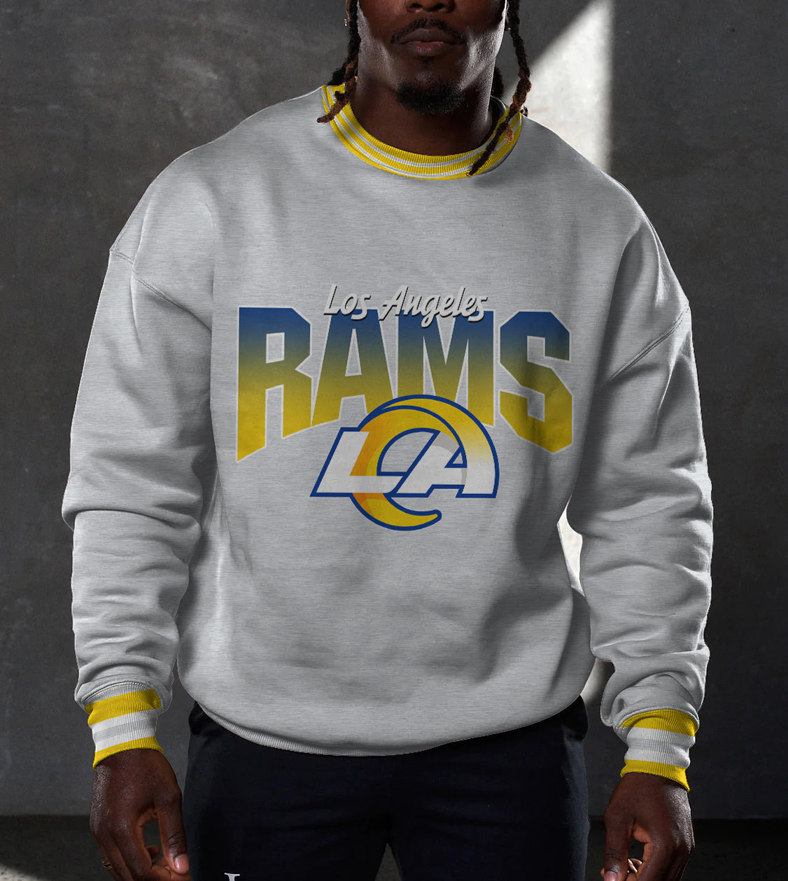 Los Angeles Rams 3D Limited Edition Crew Neck sweatshirt