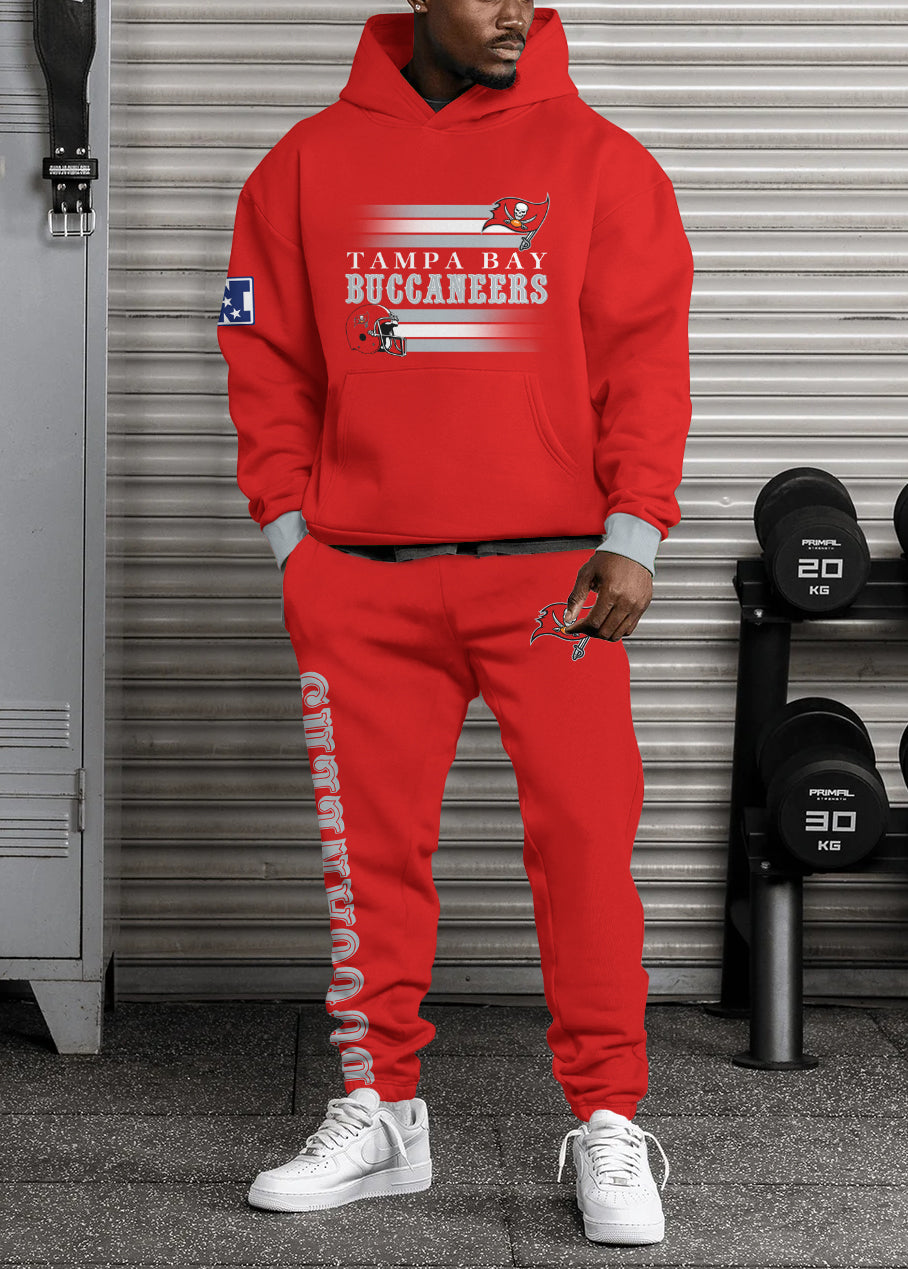 Tampa Bay Buccaneers 3D Printed Pullover Hoodie And Sweatpant 2pcs Tracksuits
