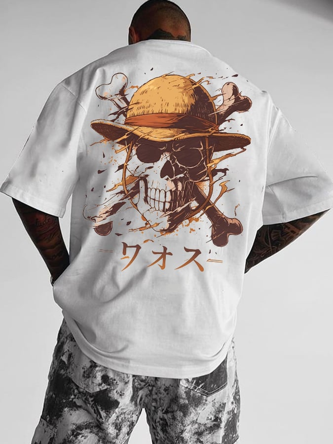 Fashion brand hip-hop   loose T-shirt