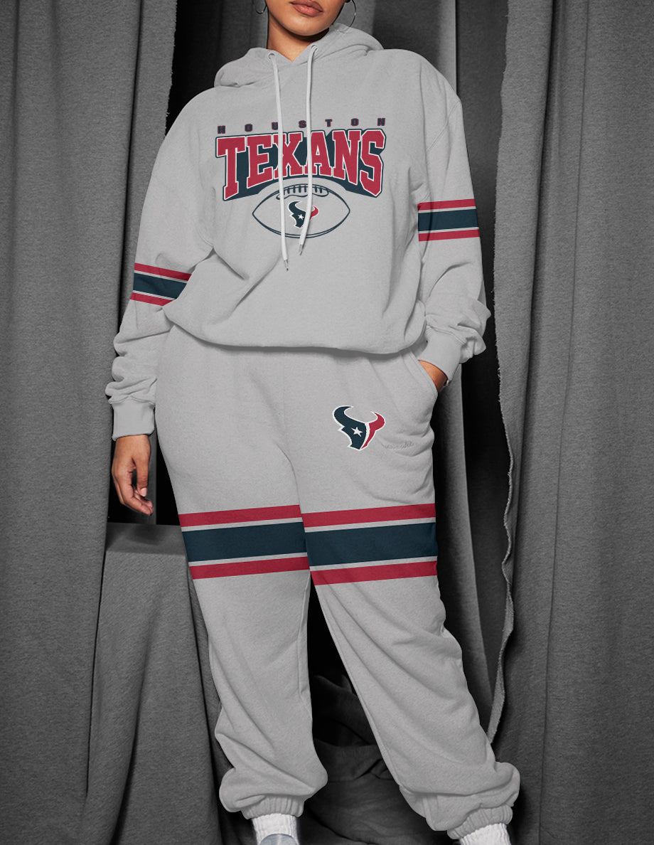 Houston Texans 3D Printed Pullover Hoodie And Sweatpant 2pcs Tracksuits