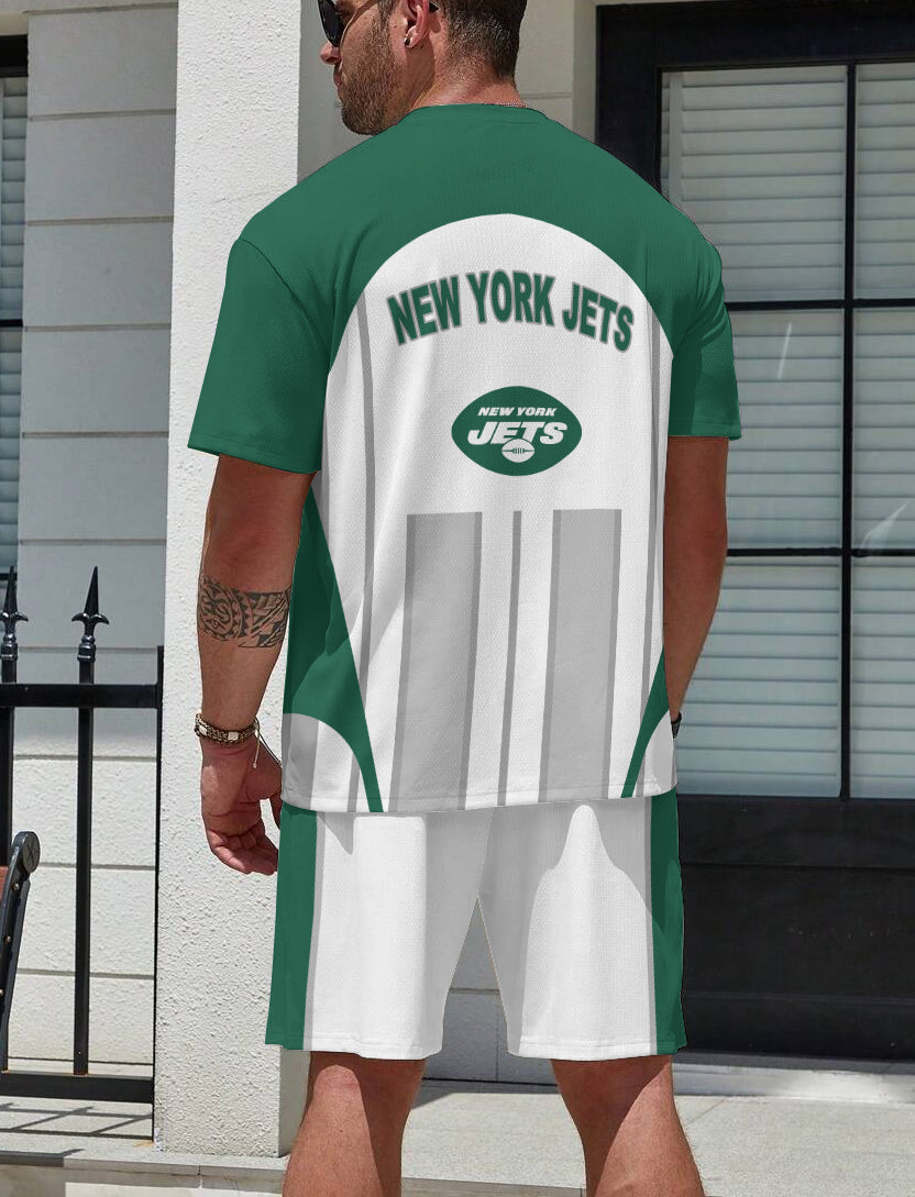 New York Jets  Limited Edition Top And Shorts Two-Piece Suits