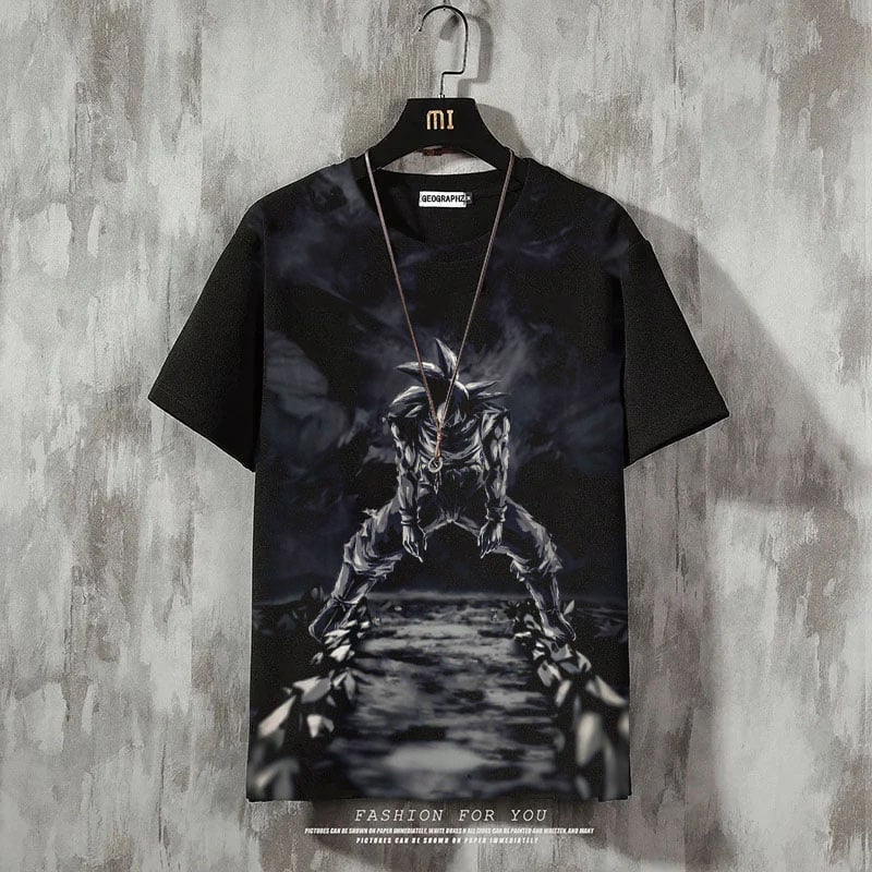 Men's Fashion Print Casual Short Sleeve T-Shirt