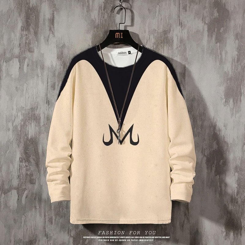 Men's Comic Printed Crew Neck Sweatshirt