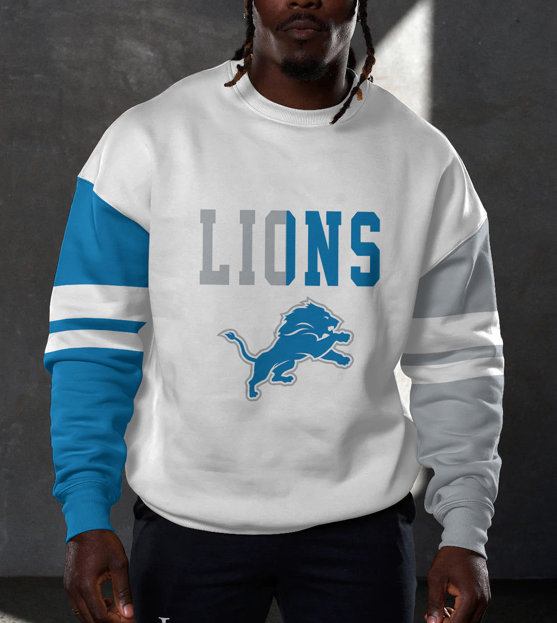 Detroit Lions 3D Limited Edition Crew Neck sweatshirt