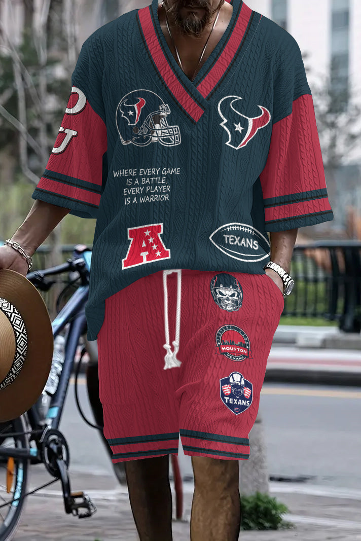 Houston Texans
 Limited Edition Top And Shorts Two-Piece Suits
