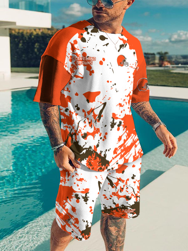 Cleveland Browns Limited Edition Top And Shorts Two-Piece Suits