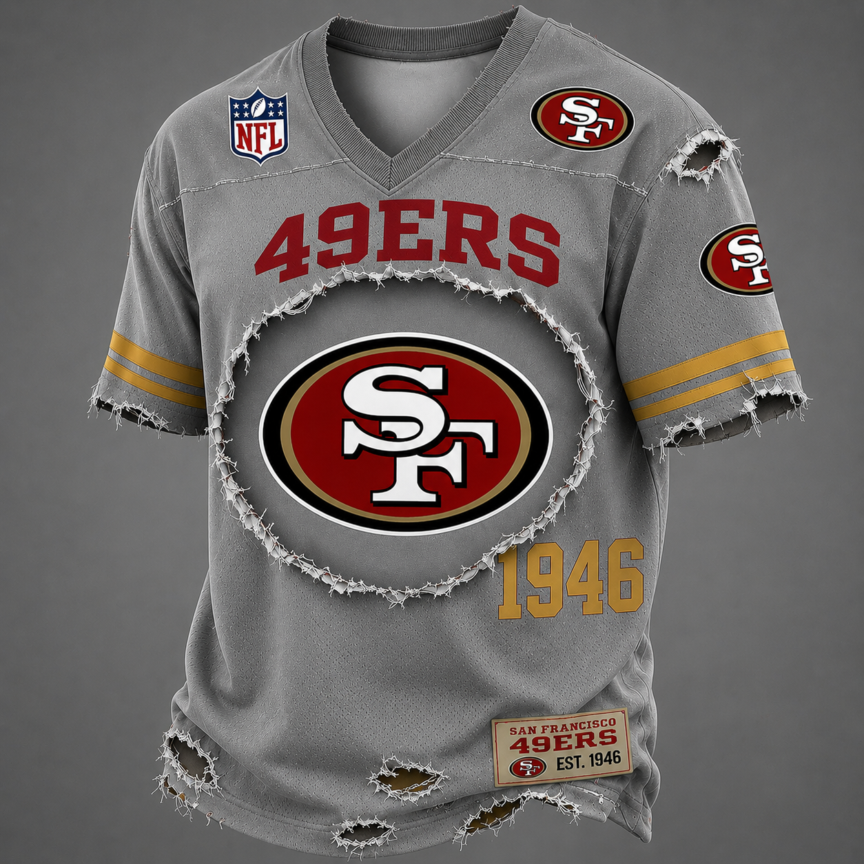 SF49 x NFL Luxury Classic T-shirt DDT 140526 TTTZ