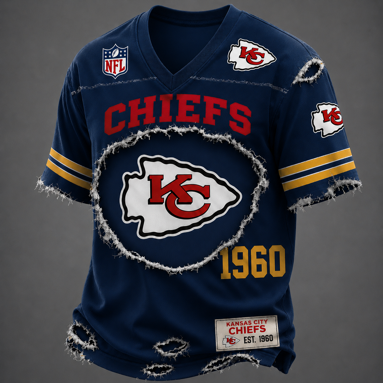 KCC x NFL Luxury Classic T-shirt DDT 140526 TTTZ